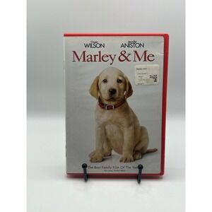 Marley & Me DVD Movie Owen Wilson Jennifer Aniston Family Comedy Film
